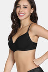Zivame Padded Non Wired 3/4Th Coverage T-Shirt Bra - Tap Shoe — thumbnail 3